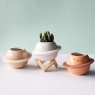 Galaxy Planet Ceramic Planter - Image 7