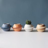 Galaxy Planet Ceramic Planter - Image 3