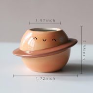Galaxy Planet Ceramic Planter - Image 5