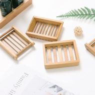 Natural Bamboo Soap Dish - Image 3