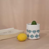 Rustic Cloth Planter Basket - Image 13