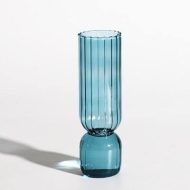 Upside Down Colored Glass Vase - Image 12