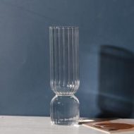 Upside Down Colored Glass Vase - Image 6