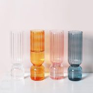 Upside Down Colored Glass Vase - Image 5