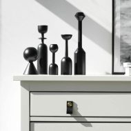 Ebony Taper Candle Holders - Image 3