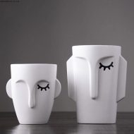 Abstract Face Vases - Image 3