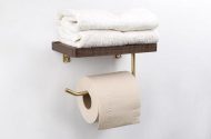 Multipurpose Wooden Toilet Roll Holder - Image 7