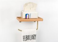 Multipurpose Wooden Toilet Roll Holder - Image 8
