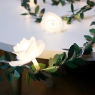Rose Vine Garland LED String Lights - Image 7