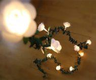 Rose Vine Garland LED String Lights - Image 9