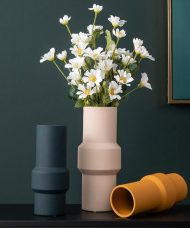 Accordion Sculptural Ceramic Vases - Image 4