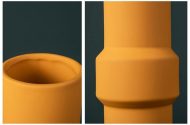 Accordion Sculptural Ceramic Vases - Image 26