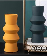 Accordion Sculptural Ceramic Vases - Image 2