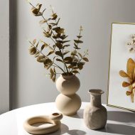 Hygge Abstract Ceramic Vase - Image 4