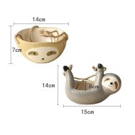 Sloth Ceramic Hanging Succulent Planter - Image 7