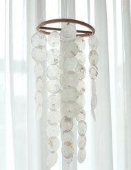 Handmade Nursery Shell Mobile Wind Chime - Image 2