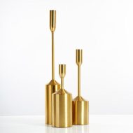 Gold Pillar Candle Holders - Image 12