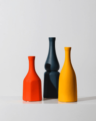 Contrasted Pastel Ceramic Vases - Image 10
