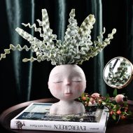 Peaceful Dream Sleeping Face Planter Vase - Image 17