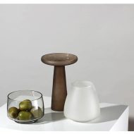 Frosted Blown Glass Vase - Image 4