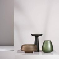 Frosted Blown Glass Vase - Image 6
