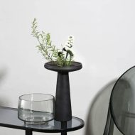 Frosted Blown Glass Vase - Image 2