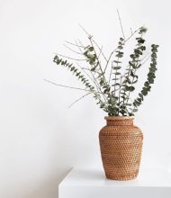 Rattan Hand Woven Vase - Image 5