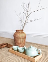 Rattan Hand Woven Vase - Image 6