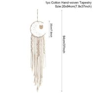 Night Sky Macrame Dreamcatcher Hanging Tapestry - Image 12