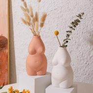 Feminine Curves Nude Female Ceramic Vase - Image 13