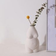Feminine Curves Nude Female Ceramic Vase - Image 10