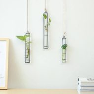 Hanging Iron Propagation Terrarium Vases - Image 4