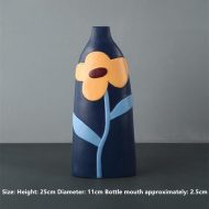 Flower Cutout Ceramic Vases - Image 21