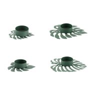 Wrought Iron Monstera Leaf Tealight Candle Holders - Image 4