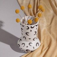 Abstract Spots Ceramic Vases - Image 7