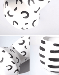 Abstract Spots Ceramic Vases - Image 6