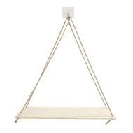 Wooden Rope Swing Wall-Mounted Shelf - Image 6