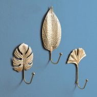 Nature's Leaves Metal Wall Hooks - Image 3