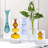 Blown Glass Bubble Vases - Image 3
