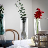 Blown Glass Bubble Vases - Image 5