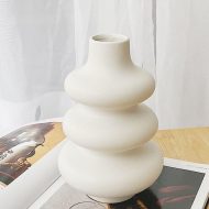 Meringue Abstract Ceramic Vase - Image 3