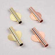 Modern Wall Mounted Metal Tube Vase - Image 12