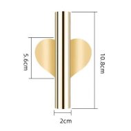 Modern Wall Mounted Metal Tube Vase - Image 15