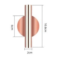 Modern Wall Mounted Metal Tube Vase - Image 13