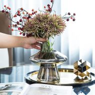 Silver Mirror Modern Glass Vases - Image 7