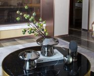 Silver Mirror Modern Glass Vases - Image 5
