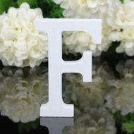 White Freestanding Mountable Wooden Alphabet Letter - Image 7