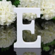 White Freestanding Mountable Wooden Alphabet Letter - Image 11