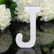 White Freestanding Mountable Wooden Alphabet Letter - Image 10