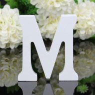 White Freestanding Mountable Wooden Alphabet Letter - Image 13